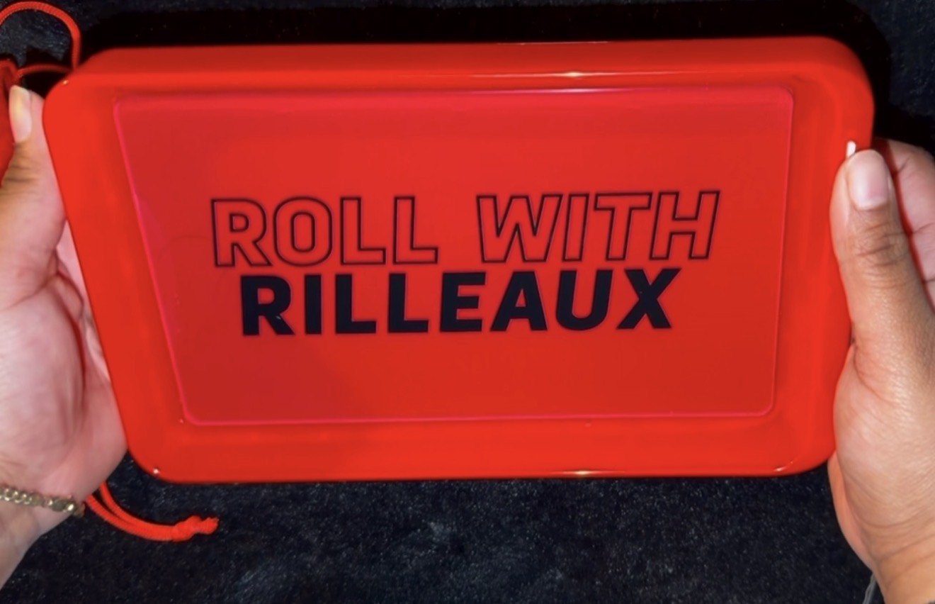 Roll With Rilleaux LED ROLLING tray